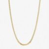 925 Sterling Silver Box Chain Necklace - Image 2