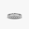 925 Sterling Silver Braided Diamond Eternity Band - Image 2