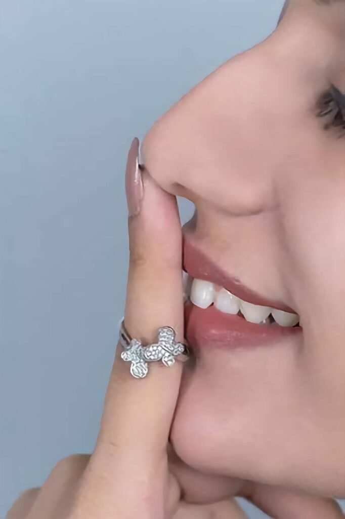 925 Sterling Silver Butterfly Ring