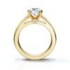 925 Sterling Silver Channel Set Diamond Engagement Ring - Image 7