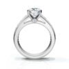 925 Sterling Silver Channel Set Diamond Engagement Ring - Image 9