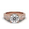 925 Sterling Silver Channel Set Diamond Ring