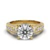 925 Sterling Silver Channel Set Diamond Ring - Image 4