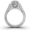 925 Sterling Silver Channel Set Diamond Ring - Image 9