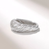 Dome ring with a bold 7.60 mm top width