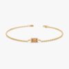 925 Sterling Silver Citrine Birthstone Bracelet