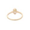 925 Sterling Silver Citrine Ring with 6 x 4 mm stone