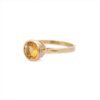 925 Sterling Silver Citrine Ring - Image 3