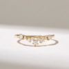 Cluster setting ring with Premium CZ Diamond stones