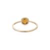 925 Sterling Silver Cushion Cut Citrine Dainty Ring - Image 2