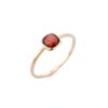 925 Sterling Silver Cushion Cut Garnet Ring - Image 2