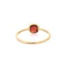 925 Sterling Silver Cushion Cut Garnet Ring - Image 4