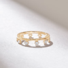 925 Sterling Silver Dainty Crown Stacking Ring - Image 4