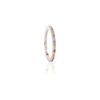 925 Sterling Silver Dainty Multi Sapphire Eternity Band - Image 5