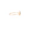 925 Sterling Silver Dainty Pear Cut Emerald Ring - Image 6