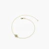 Dainty bracelet in 925 sterling silver with thick gold plating