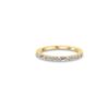 925 Sterling Silver Diamond Baguette Ring