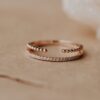 925 Sterling Silver ring with classic pavé-set CZ diamonds