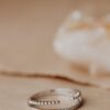 Sterling silver band with premium CZ diamond sparkle