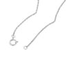 Gold-plated sterling silver necklace with a sleek contemporary finish