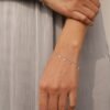 Bracelet featuring 12 baguette-cut premium CZ stones