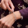 925 Sterling Silver Diamond Bracelet (4.50 CTW F-G SI) - Image 5