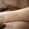 Bracelet with Premium CZ Diamond and solitaire stone setting