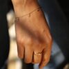 925 Sterling Silver Diamond Chain Bracelet - Image 2