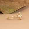 925 Sterling Silver Diamond Clover Ring - Image 6