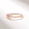 Minimalist ring with a 1.55 mm band width