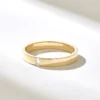 Flat band ring with a 3.00mm width and clean profile