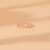 Diamond curved nesting ring with open centre design