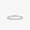 925 Sterling Silver Diamond Dot Ring