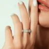 925 Sterling Silver Diamond Eden Ring - Image 3