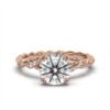 925 Sterling Silver Diamond Engagement Ring