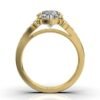 925 sterling silver ring with 2.5 mm band width