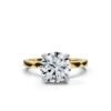 925 Sterling Silver Diamond Engagement Ring