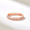 Eternity ring design with a clean, timeless polished profile