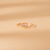 925 Sterling Silver Diamond Evil Eye Lash Ring - Image 4