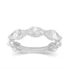 925 Sterling Silver Diamond Eye Ring
