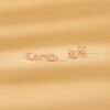 925 Sterling Silver Diamond Eye Studs - Image 5