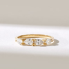 925 Sterling Silver Diamond Four Stone Ring - Image 2