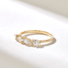 925 Sterling Silver Diamond Four Stone Ring - Image 4