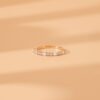 925 Sterling Silver Diamond Half Eternity Ring - Image 5