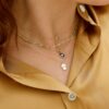925 Sterling Silver & Diamond Hamsa Necklace - Image 3