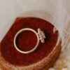 925 sterling silver ring with a graceful oval shape