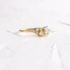 Statement ring with balanced form and refined diamond sparkle