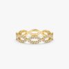 925 Sterling Silver Diamond Infinity, Eternity Ring
