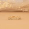 925 Sterling Silver Diamond Infinity, Eternity Ring - Image 5