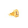 Sterling silver signet ring with an initial design